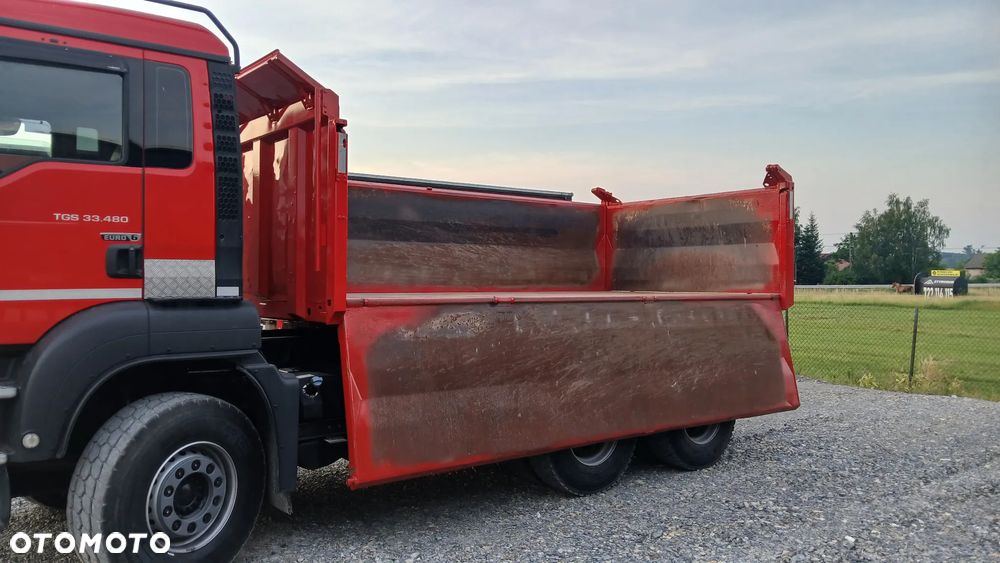 MAN TGS 33.440 33.480 6X4 WYWROTKA MEILLER KIPPER HYDROBURTA  INTARDER - 23