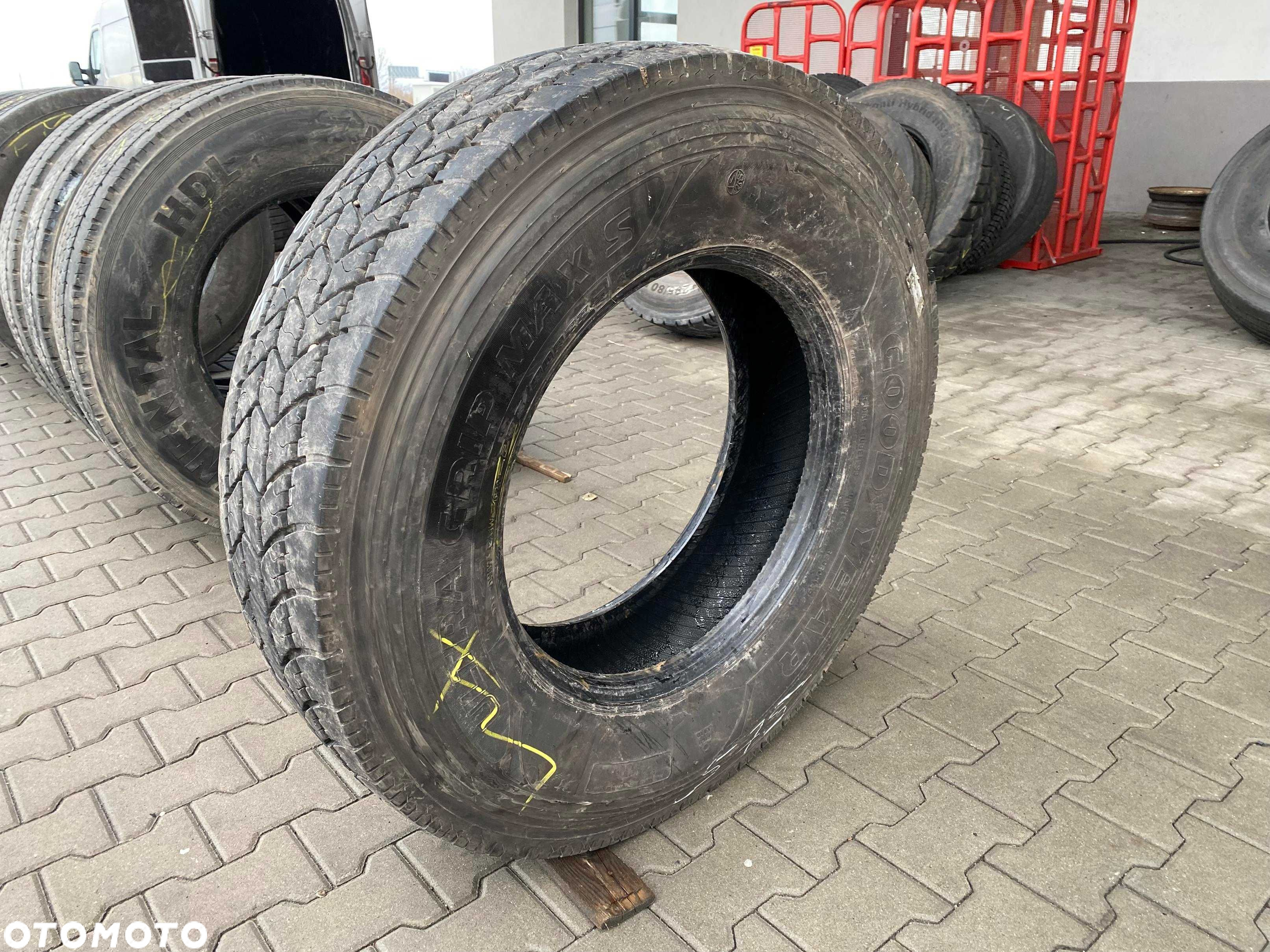 Opona 295/80R22.5 GOODYEAR ULTRA GRIP MAX S Przód 14-15mm - 5