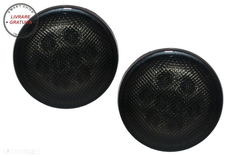 Grila Frontala cu Faruri LED CREE Angel Eye si Semnalizari compatibile cu Jeep Wra- livrare gratuita - 10