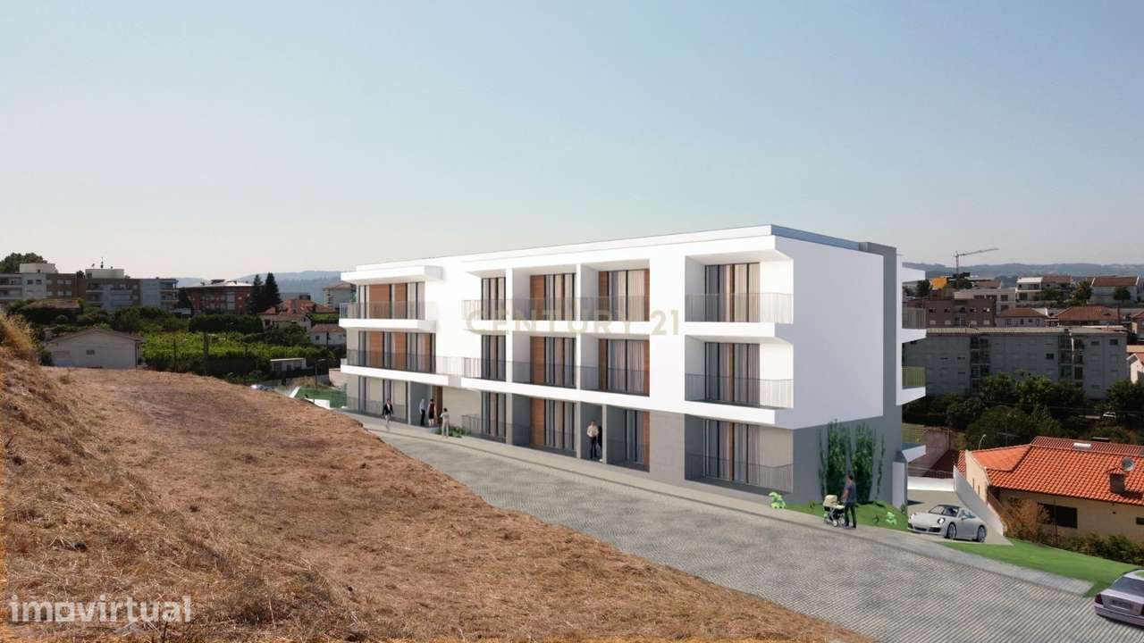 Apartamento T2 Rua Tapadinha em Marco de Canaveses (Piso 2 - Fração D) - Grande imagem: 2/38