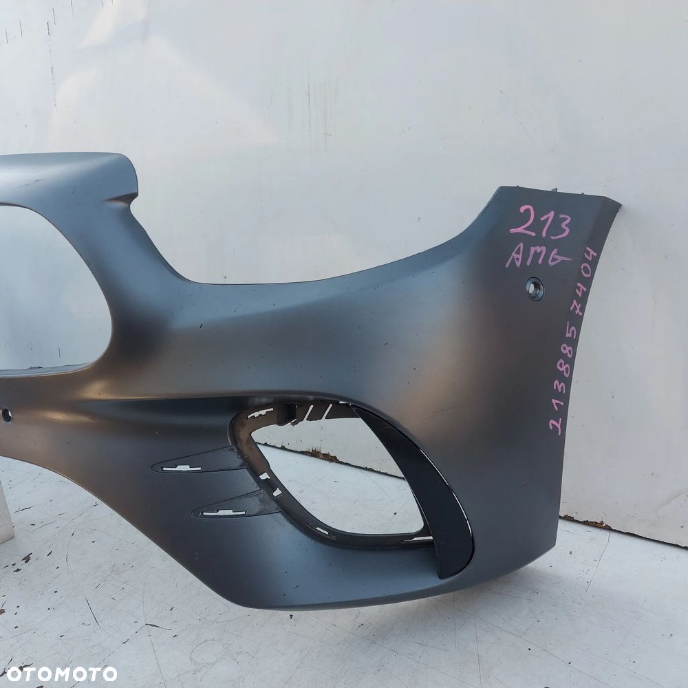 ZDERZAK AMG PRZOD LIFT PRZEDNI PDC PTS MERCEDES E W213 ORYGINAL DEMONTAZ 2138857404 - 2