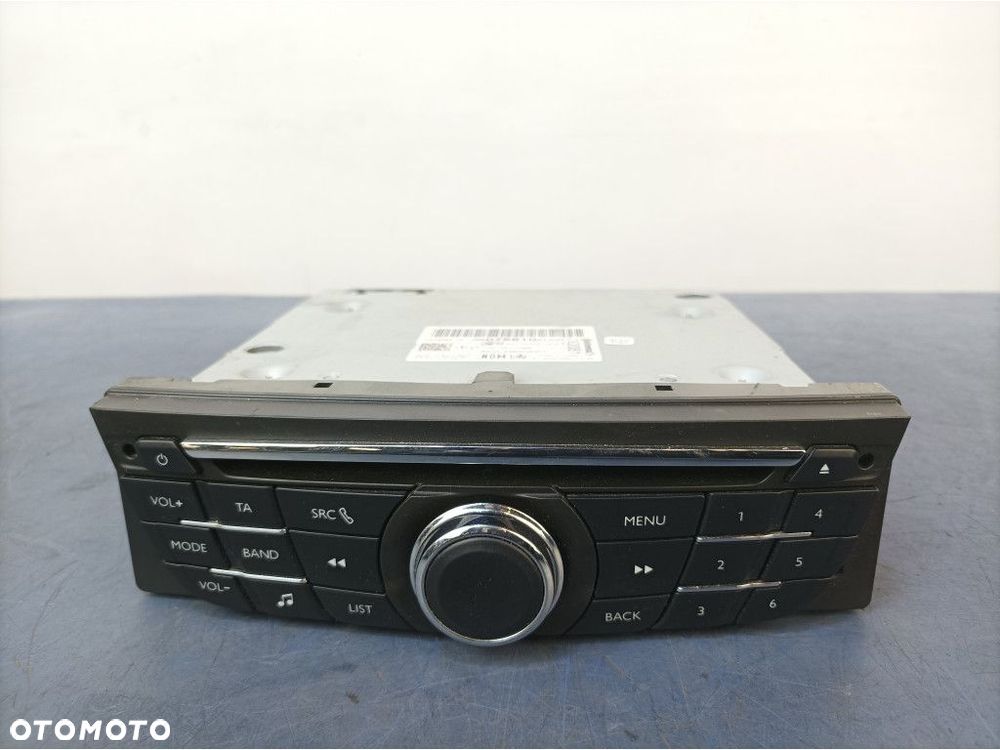 CITROEN C-ELYSEE RADIO CD FABRYCZNE 98075810 - 1