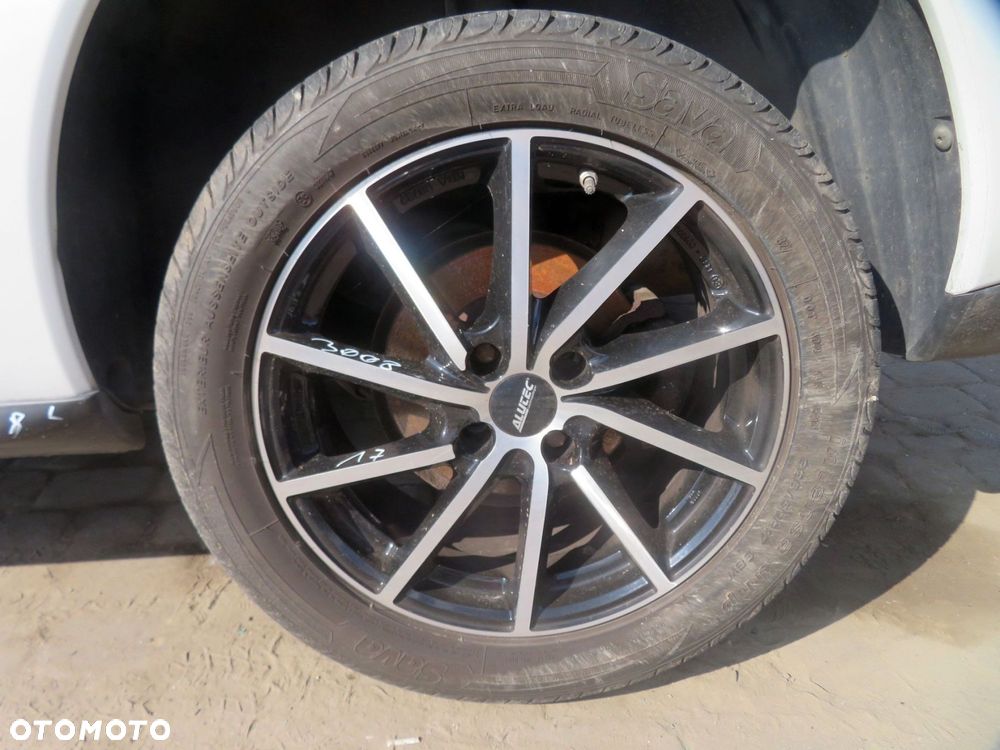 KOŁO FELGA ALUFELGA 3008 I ALUTEC SINGA BLACK 17 4X108 7J  ALUTEC SINGA BLACK 17 4X108 7J PEUGEOT - 2