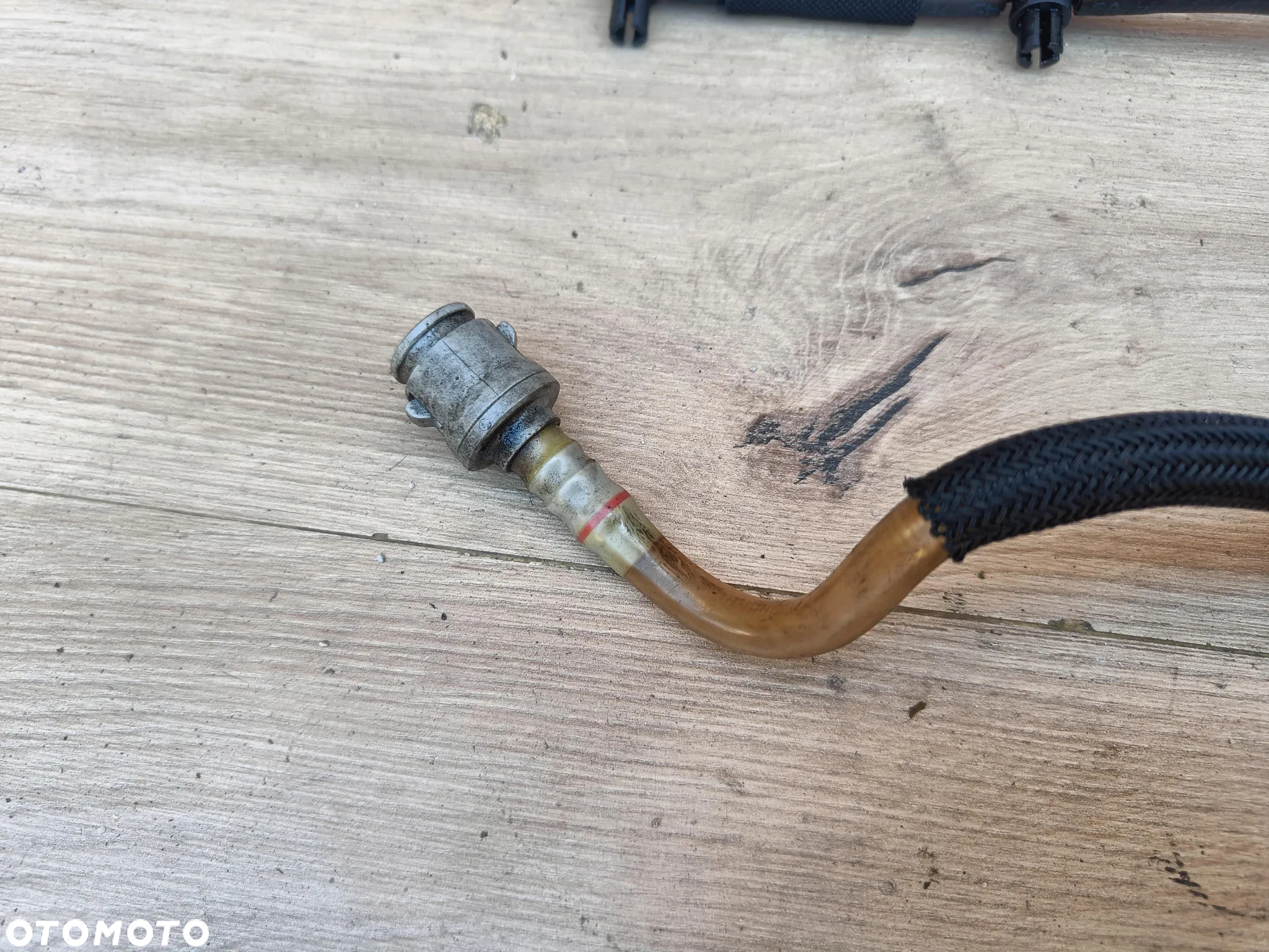 BMW E60 E61 E90 2.0D N47 PRZEWODY PALIWA PRZELEWY WTRYSKIWACZY WĄŻ PRZELEWOWY - 2
