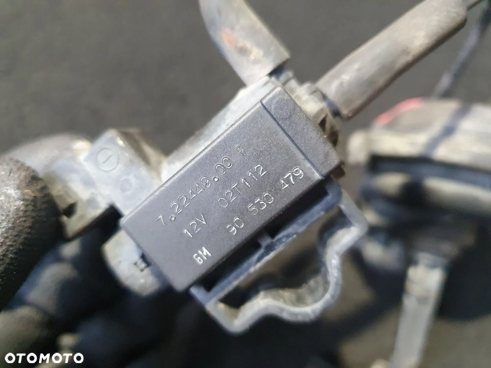OPEL VECTRA C 1.8 16V Z18XE ASTRA ZAFIRA A CORSA SAAB ZAWÓR PODCIŚNIENIA 90530479 ORYGINAŁ - 3