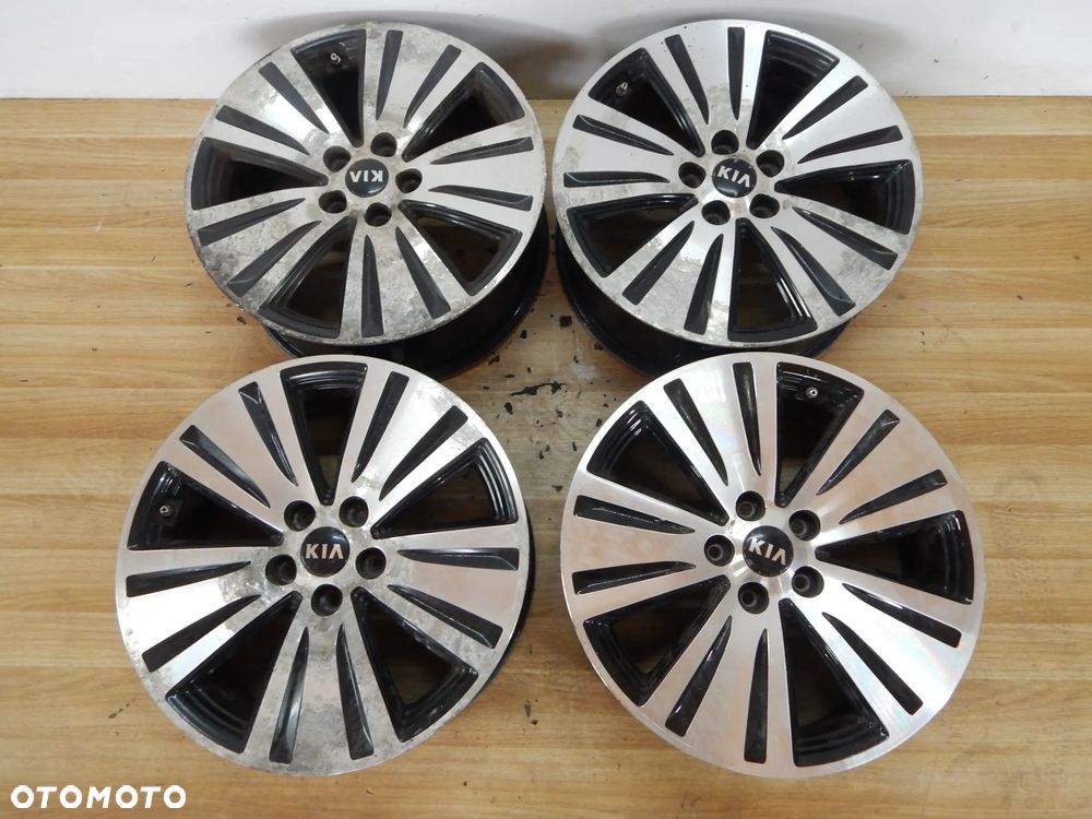 Felgi felga alufelgi 18 R18 Kia Sportage III optima ceed stinger sorento Hyundai ix35 10-19 Ładne opony Łuków części - 2