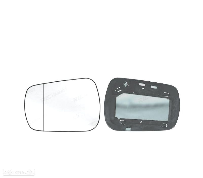 VIDRO ESPELHO BASE ESQUERDA FORD FIESTA 02-05 CONVEXO - 1