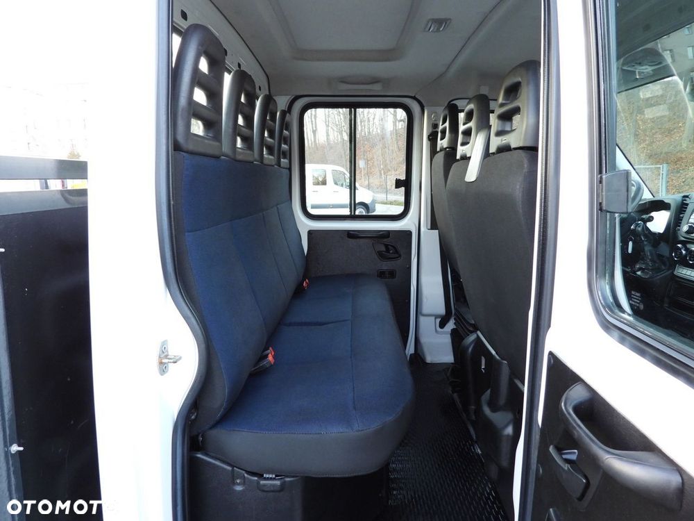 Iveco DAILY 35S14 SKRZYNIA PODWÓJNA KABINA DOKA 7 MIEJSC TEMPOMAT KLIMATYZACJA  140KM - 31