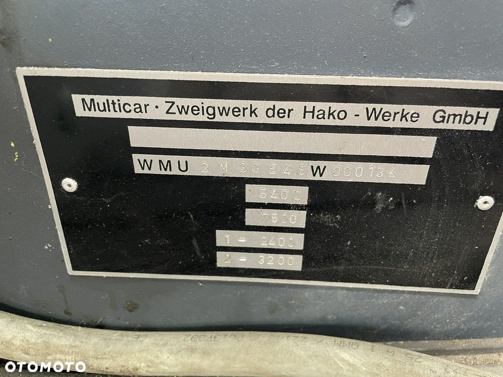 Multicar Multicar M-3  Kosiarka Teleskopowa posypywarka pług 2008 - 17