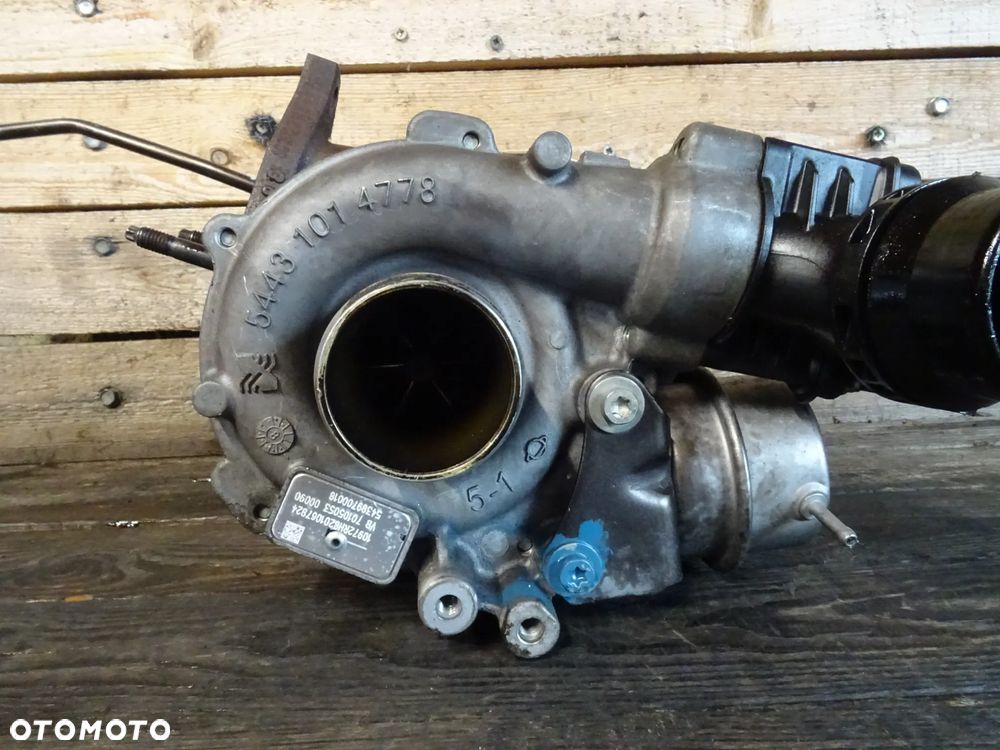 TURBOSPRĘŻARKA RENAULT NISSAN 1.6D 54389700018 - 3