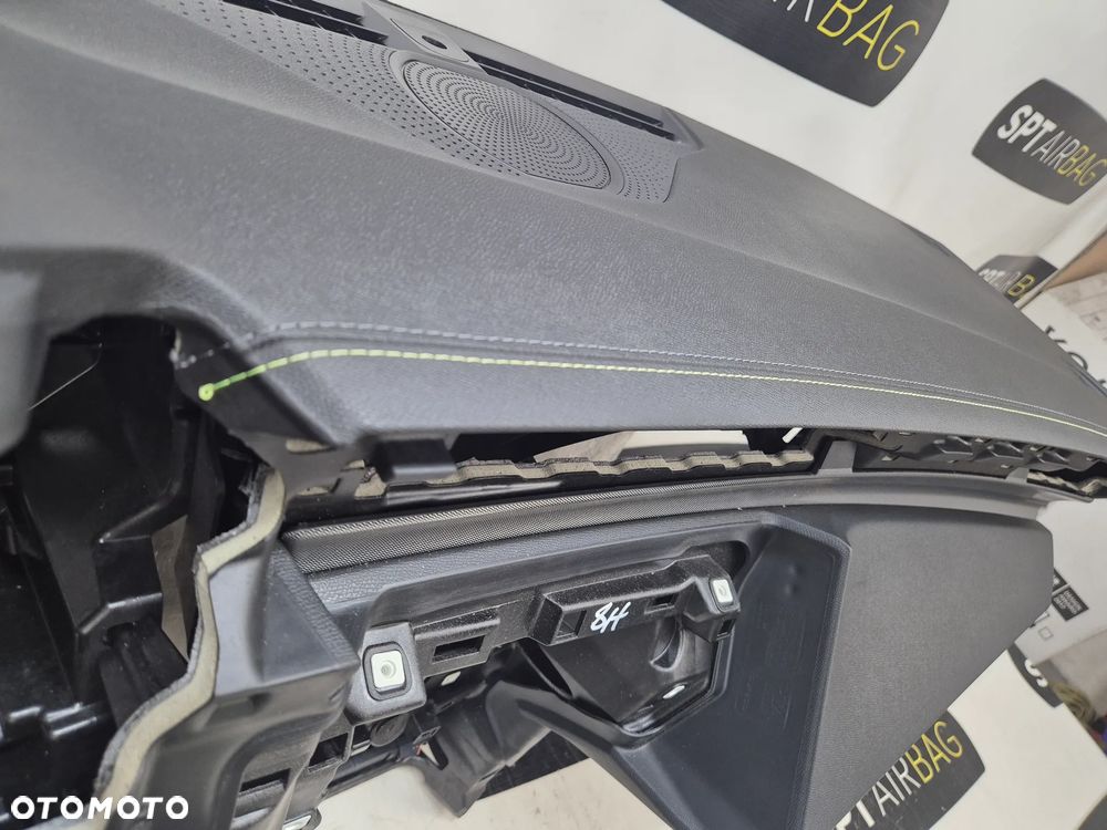 PEUGEOT 308 T10 GT GT-LINE KOKPIT DESKA KONSOLA PULPIT PODUSZKA AIRBAG AIR BAG PASY KIT SET - 3