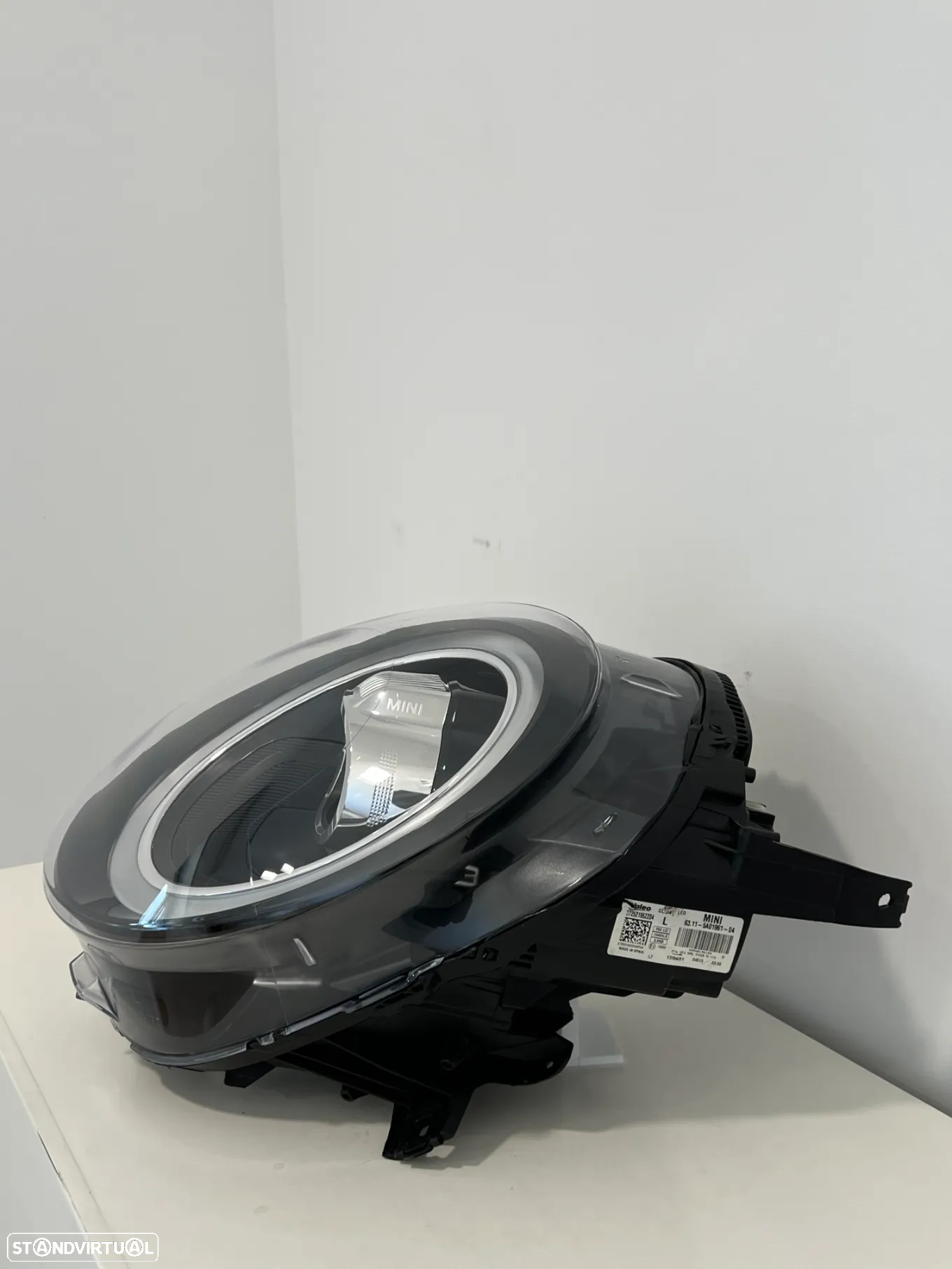 Farol Otica Mini Cooper F55/F56 LCI Led Original Esquerdo - 2