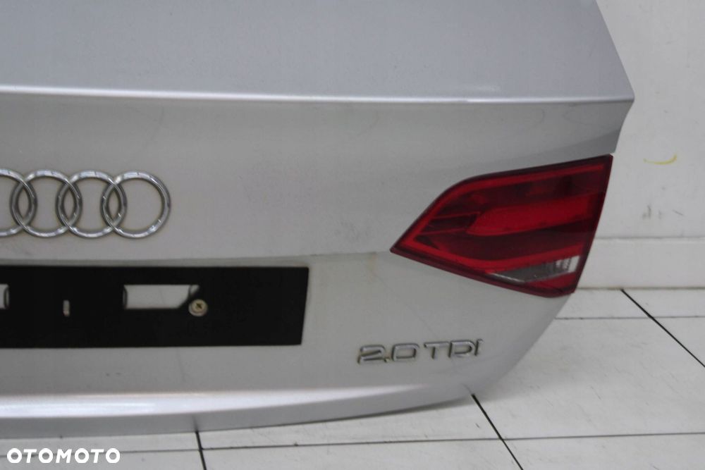 AUDI A4 B8 SEDAN 07R- KLAPA BAGAŻNIKA TYŁ TYLNA LX7W - 6