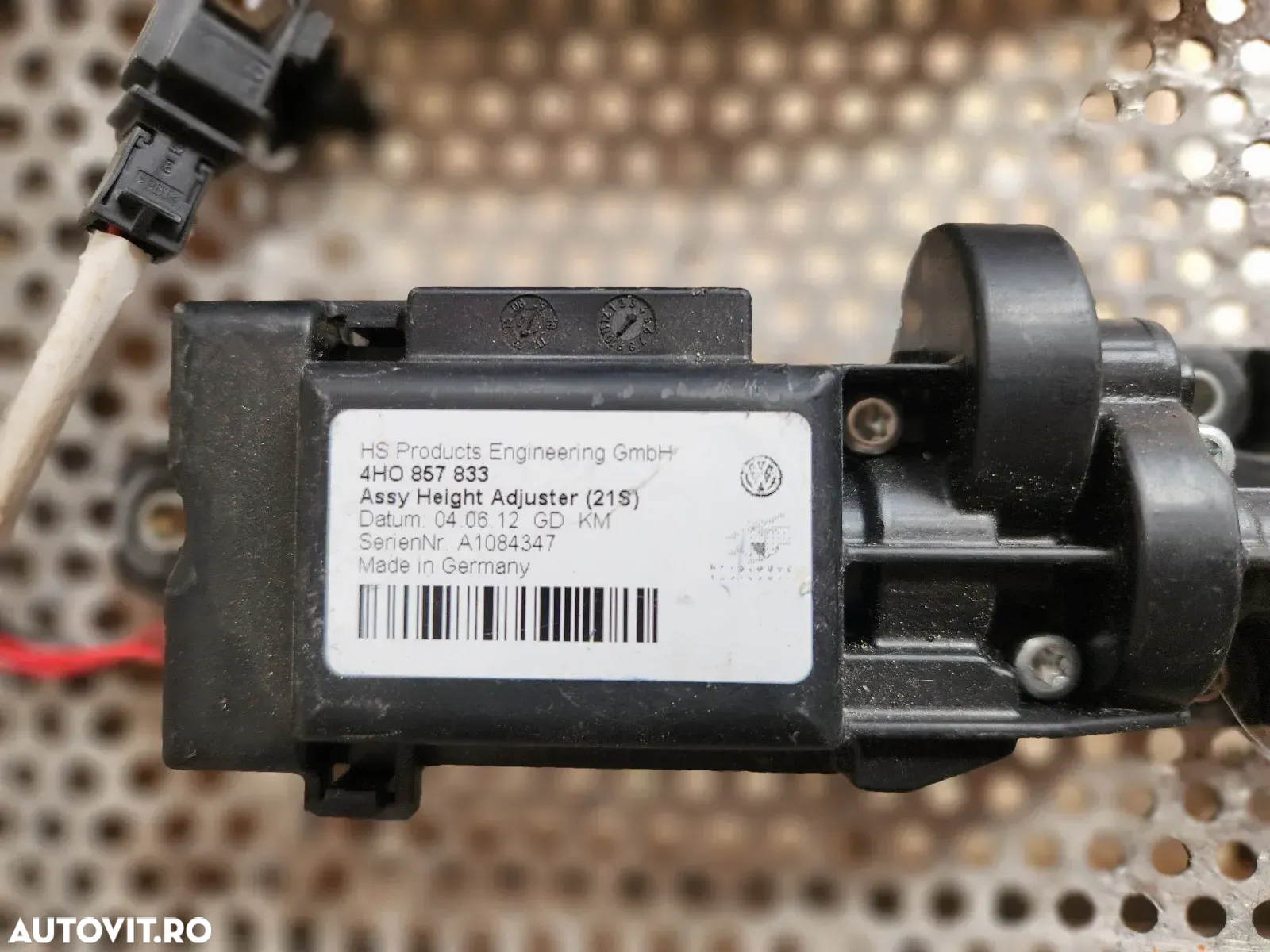 Motoras Actuator Reglaj Inaltime Centura Audi A8 D4 An 2010-2011-2012-2013-2014-2015-2016-2017 Cod - 5