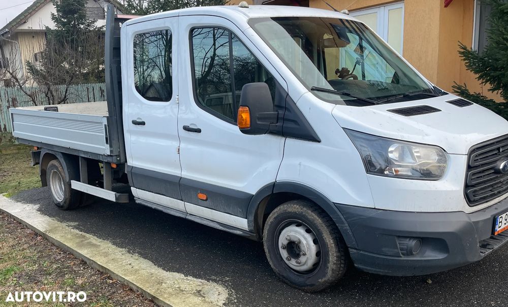 Ford Ford Transit Doka 2016 • Dubla Cabina • Bena Fixa • Ideal Constructii / EchipeTRANSIT DOKA 2.0 TDCI 6+1 LOCURI - 130 CP - 2