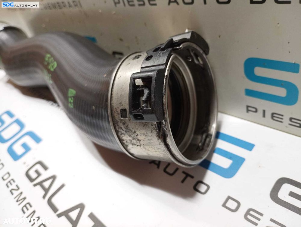 Furtun Conducta Presiune Aer Intercooler Turbo Turbina Turbosuflanta BMW E90 E91 2.0 D N47 2004 - 2011 Cod 7797482-02 1161-7797482-02 [M6077] - 4