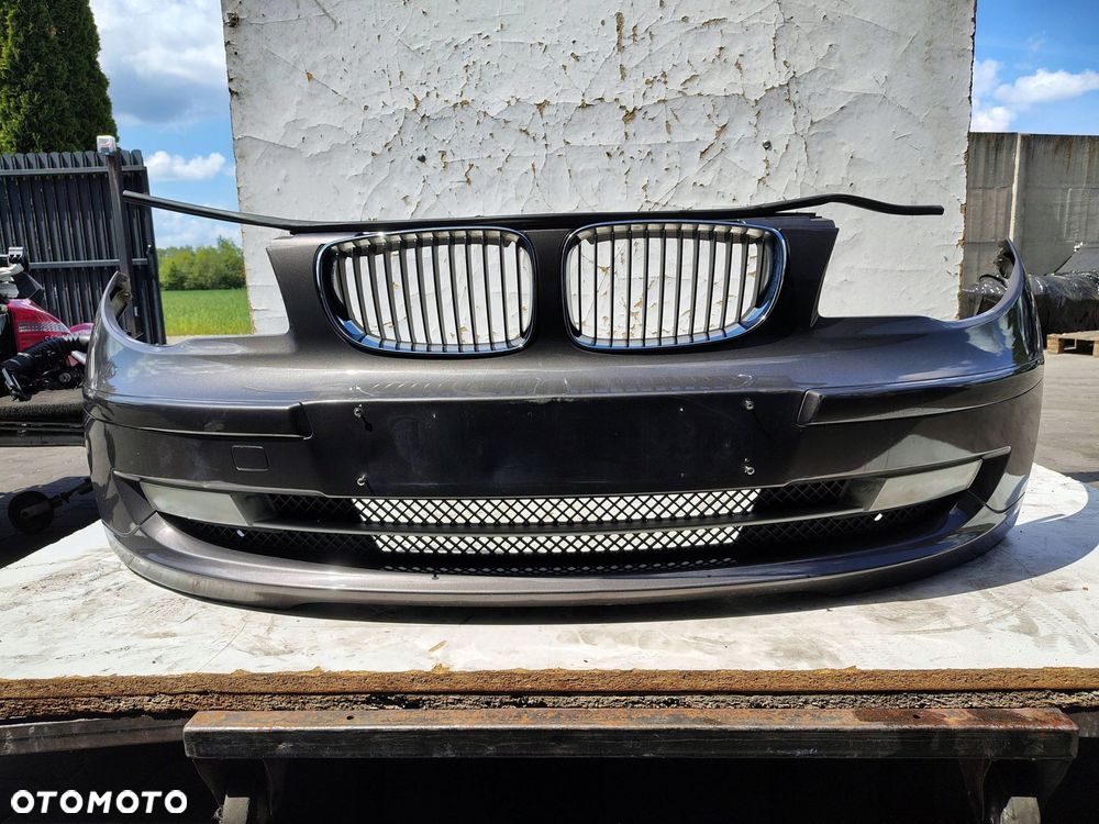 ZDERZAK PRZÓD HALOGENY BMW SERIA 1 I E87 FL LIFT A17/8 HAVANNA METALIC - 1