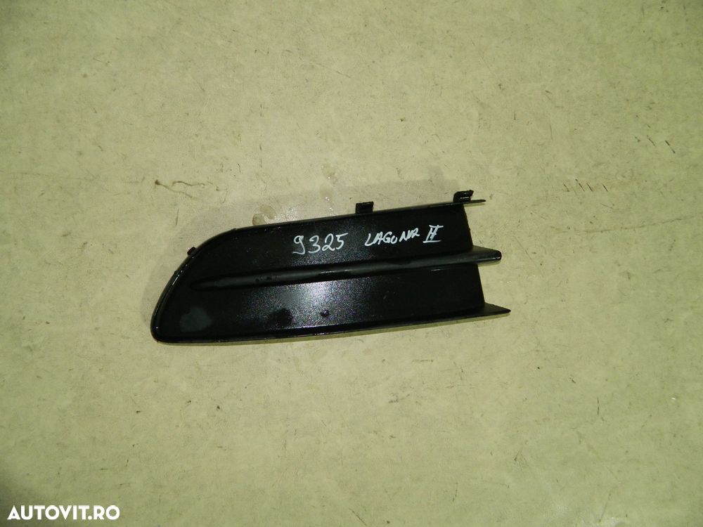 Grila partea dreapta bara fata, Renault Laguna 2, 01-07, G000009693 - 2