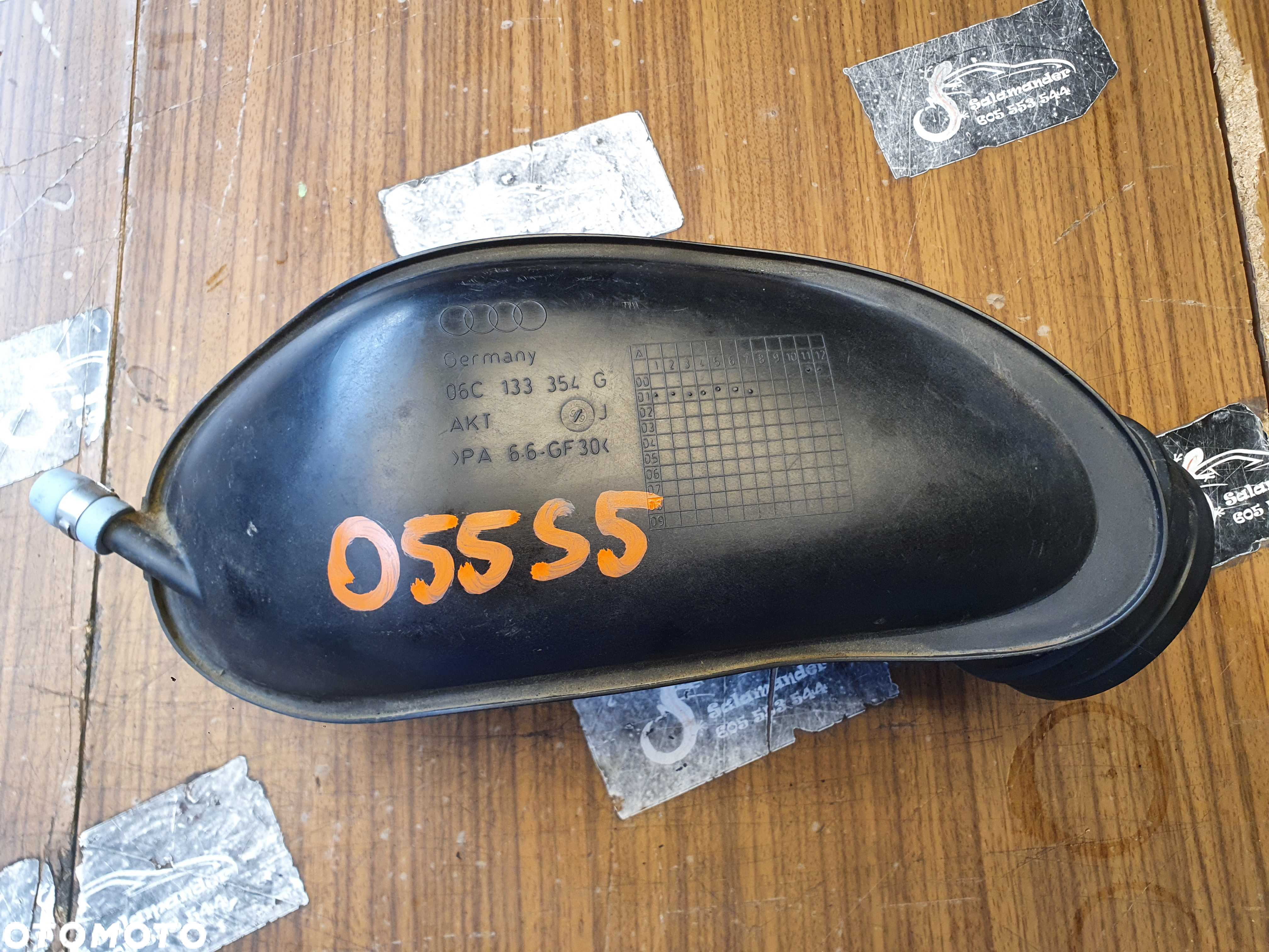 Przewód 06C133354G 06C129627D Rura Wąż Powietrza Dolot 3.0 ASN V6 Audi A4 B6 A6 C5 VW - 4