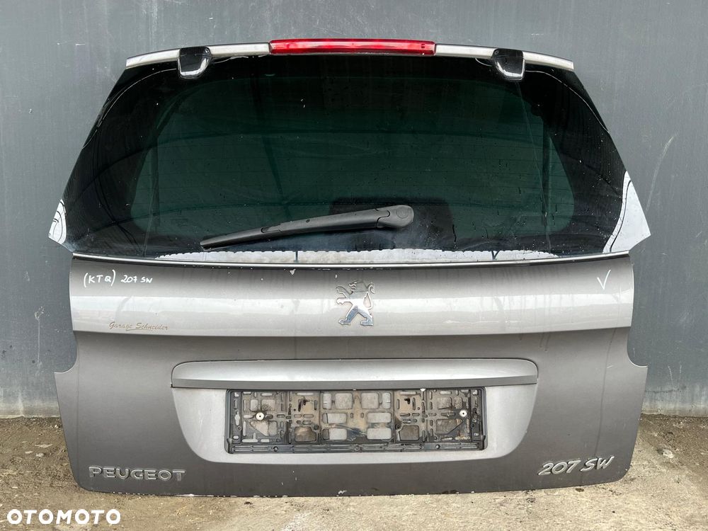 Klapa bagażnika Peugeot 207 SW kombi (KTQ) - 1