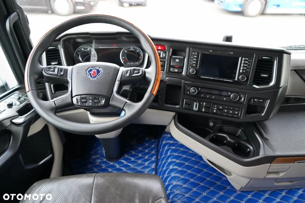 Scania R 450 / MEGA / LOW DECK / RETARDER / KLIMA POSTOJOWA / SKÓRY / EURO 6 - 28