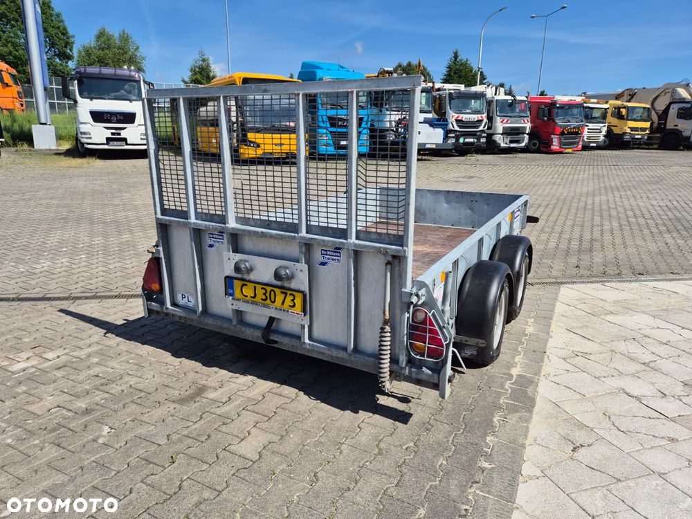 Ifor Williams GD 105 / LAWETA PRZYCZEPA DO MASZYN I KOSIAREK / IDEALNY STAN / STALOWA / MAŁO UŻYWANA / DMC 2700KG  / 2115KG ŁADOWNOŚĆ / MOŻLIWY TRANSPORT - 8