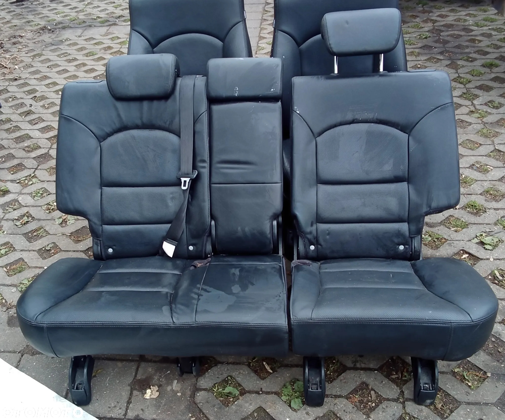 Fotele kanapa siedzenia ssangyong korando III 3 10-14r. Skóra - 4