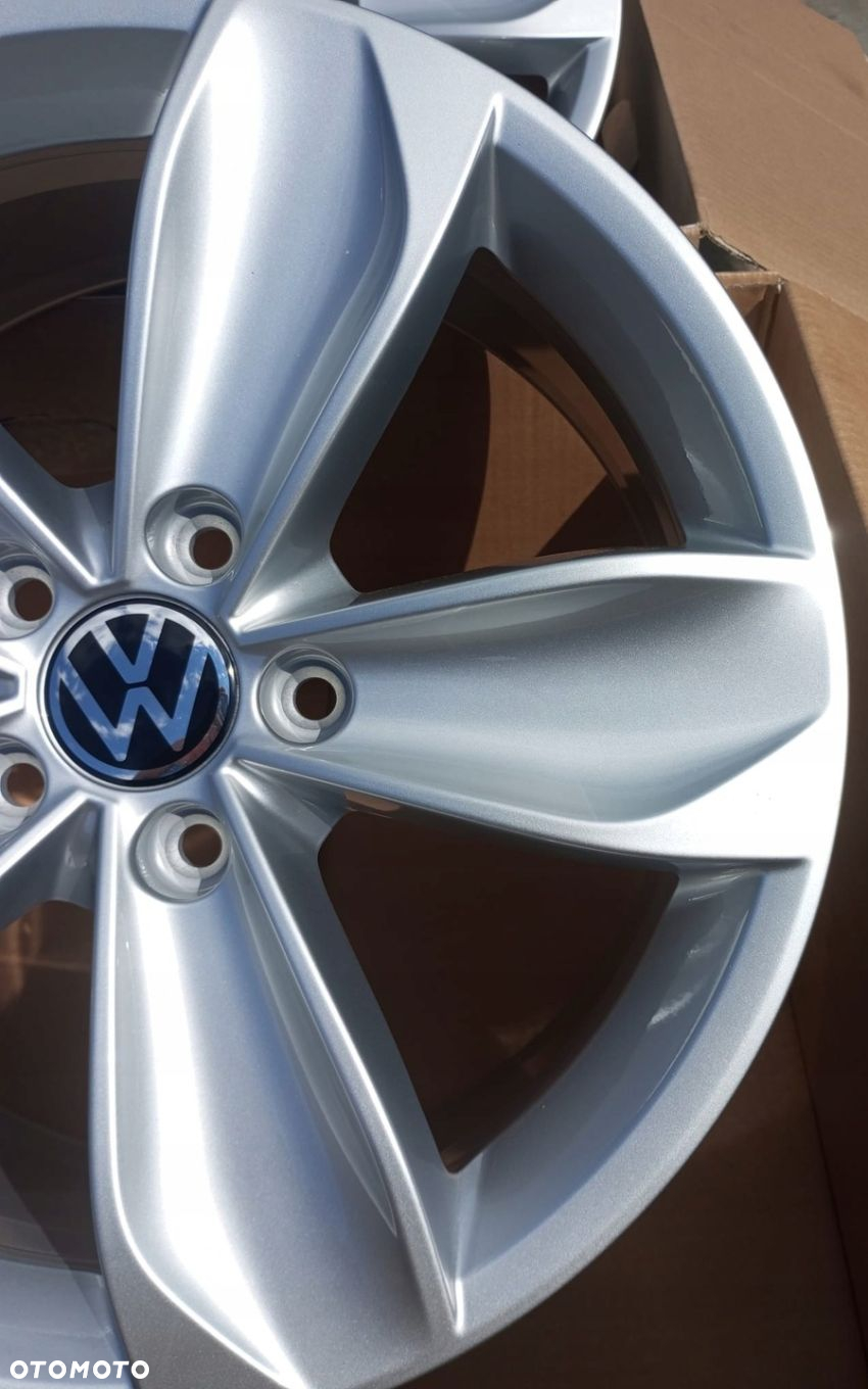 4X FELGI 17" 5X112 VW CADDY ARTEON PASSAT JETTA GOLF TIGUAN TOURAN I VAG - 6