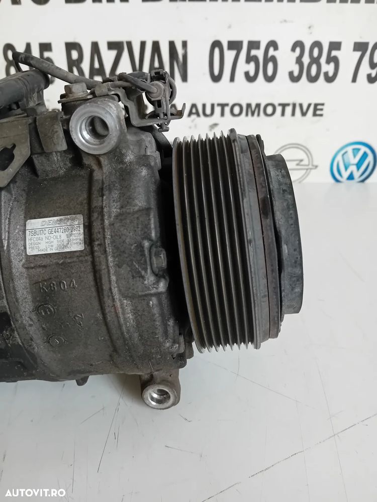 Compresor Clima AC Bmw F10 F11 F01 F02 F07 F06 F12 X5 X6 3.0 D N57 N57D30A Cod 6987890 7 Caneluri - 8