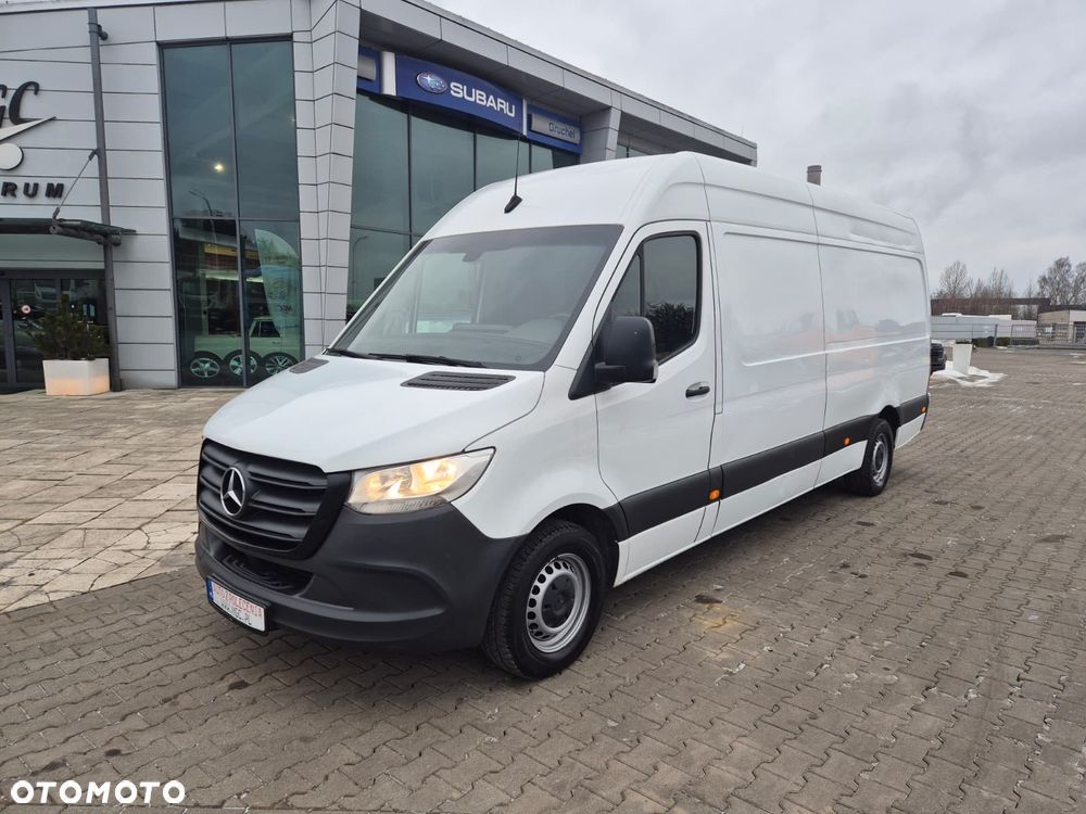 Mercedes-Benz Sprinter Maxi Long - FURGON / BLASZAK / IZOTERMA / OCIEPLONY / OGRZEWANIE NA PAKĘ / SERWISOWANY W ASO / NOWA SKRZYNIA BIEGÓW / ORYG. PRZEBIEG / BRAK RDZY - 2