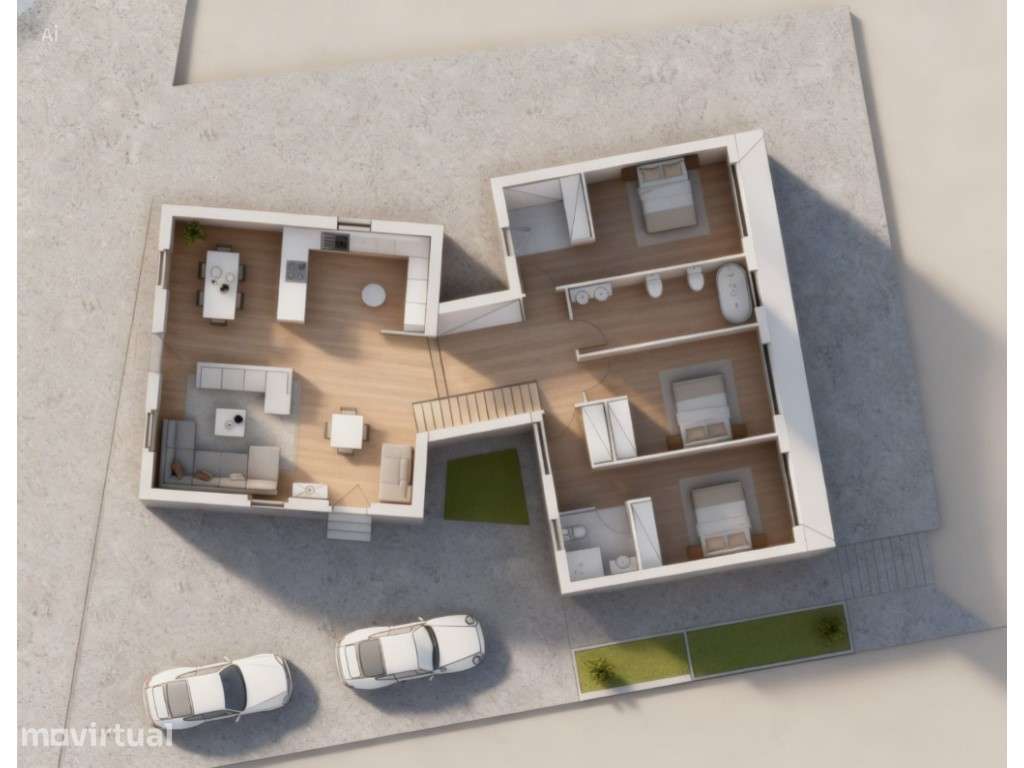 Moradia T4 situada em Coimbra - Grande imagem: 3/5