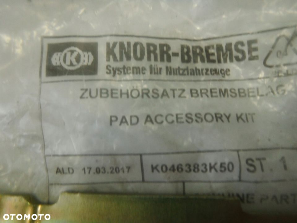 Blacha dociskająca KLOCEK KNORR ORYG - 2