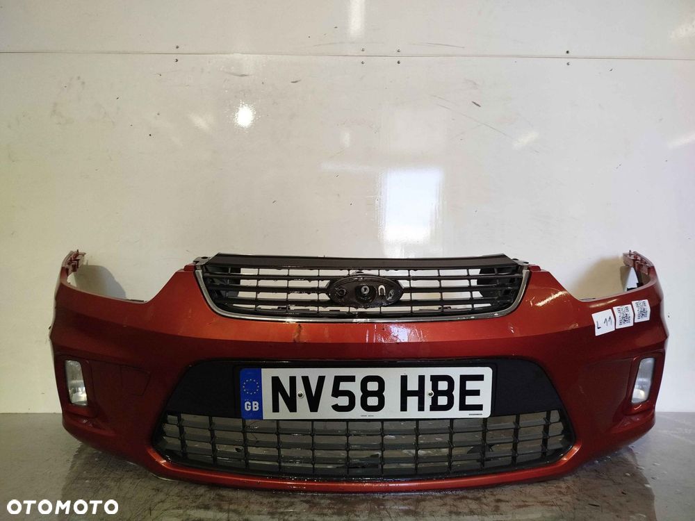 + ZDERZAK PRZÓD PRZEDNI DO FORD C-MAX CMAX LIFT FL A4 BORDO BORDOWY HALOGENY - 1