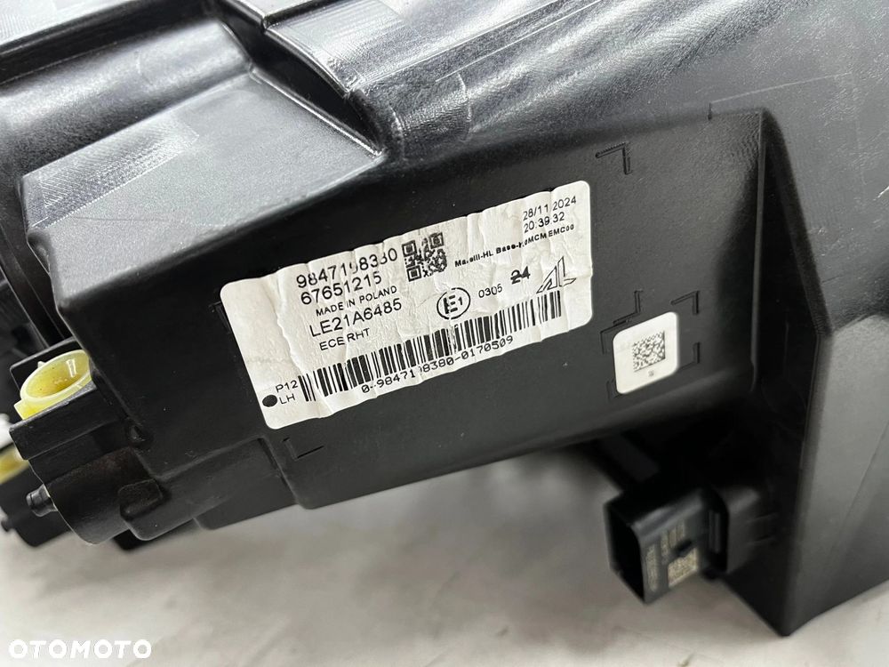 Lampa reflektor Toyota ProAce Expert Jumpy Scudo Ulysse Vivaro C Life 23r.- LIFT EU lewa przednia Eu - 21