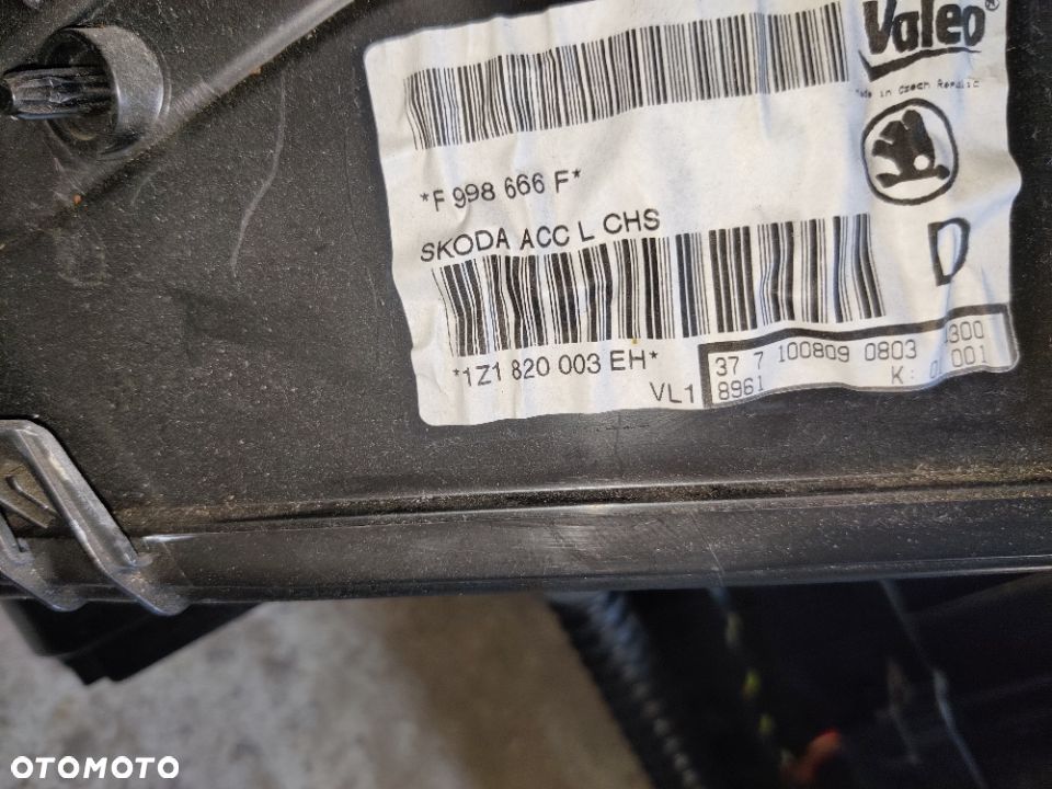 Nagrzewnica Skoda Octavia 2 fl  II lift Klimatronik 1Z1820003EH Climatronic Europa EU - 3