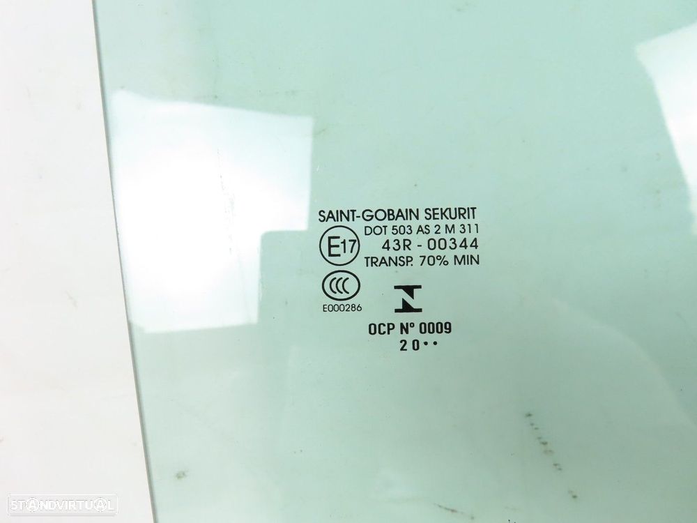 Vidro da porta Direito/Frente Seminovo/ Original RENAULT MEGANE III Coupe (DZ0/1... - 2