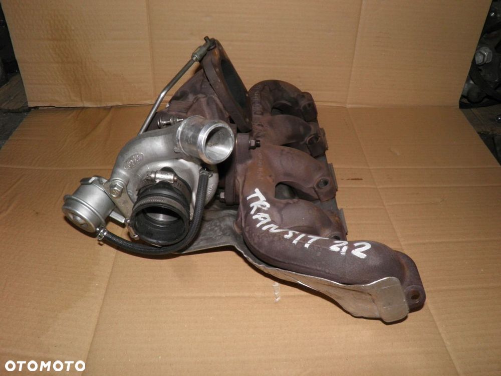 TRANSIT 06- 2.2TDCI TURBINA DEMONTAŻ 2500km NOWA - 3