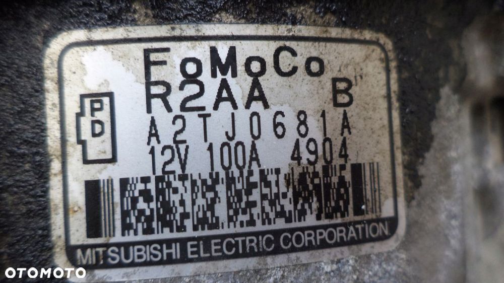Alternator MAZDA 2.2D A2TJ0681A 12V 100A - 3
