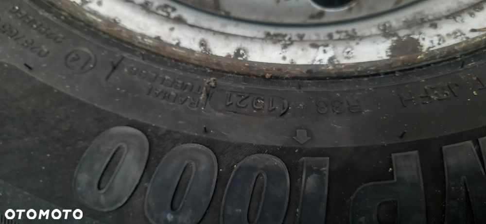 Koła 5 sztuk FIAT SCUDO JUMPY EXPERT 2 II KOŁO FELGA STALOWA 15 CALI Opony 6.5J ET38 5x108 PS615002 - 5