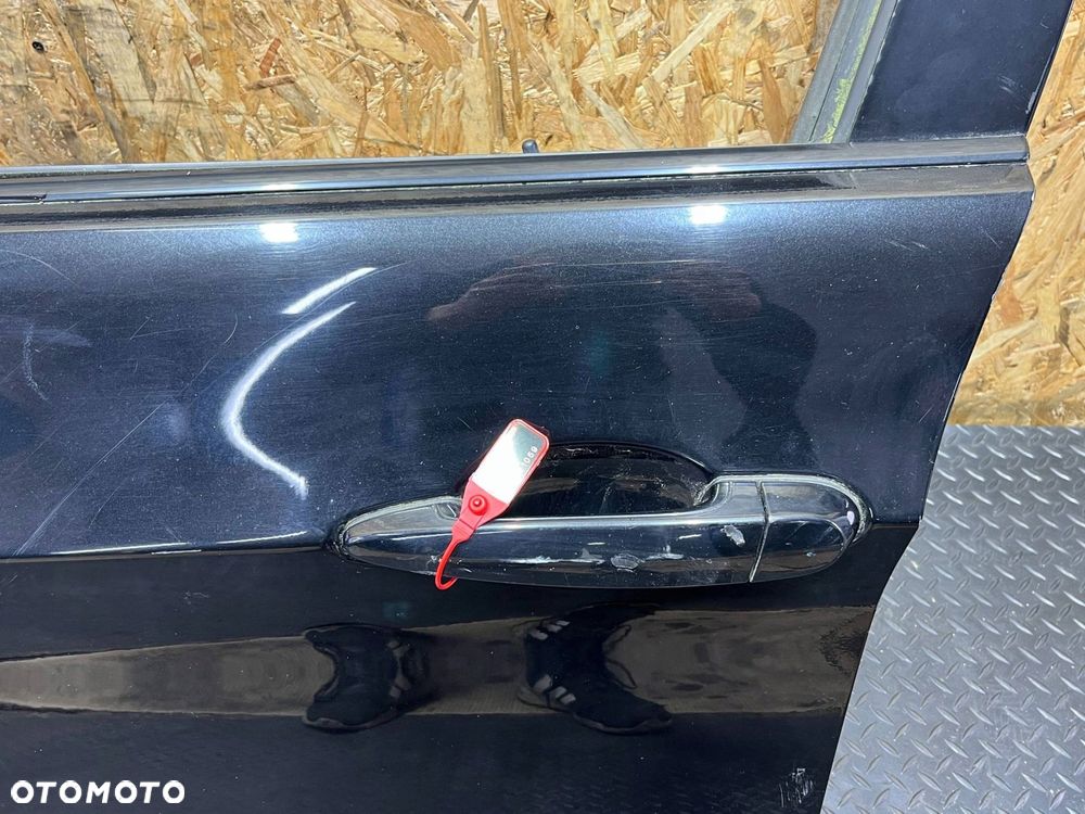 bmw 3 e90 e91 2012 przód strona lewa drzwi przednie 475/9 black sapphire - 4