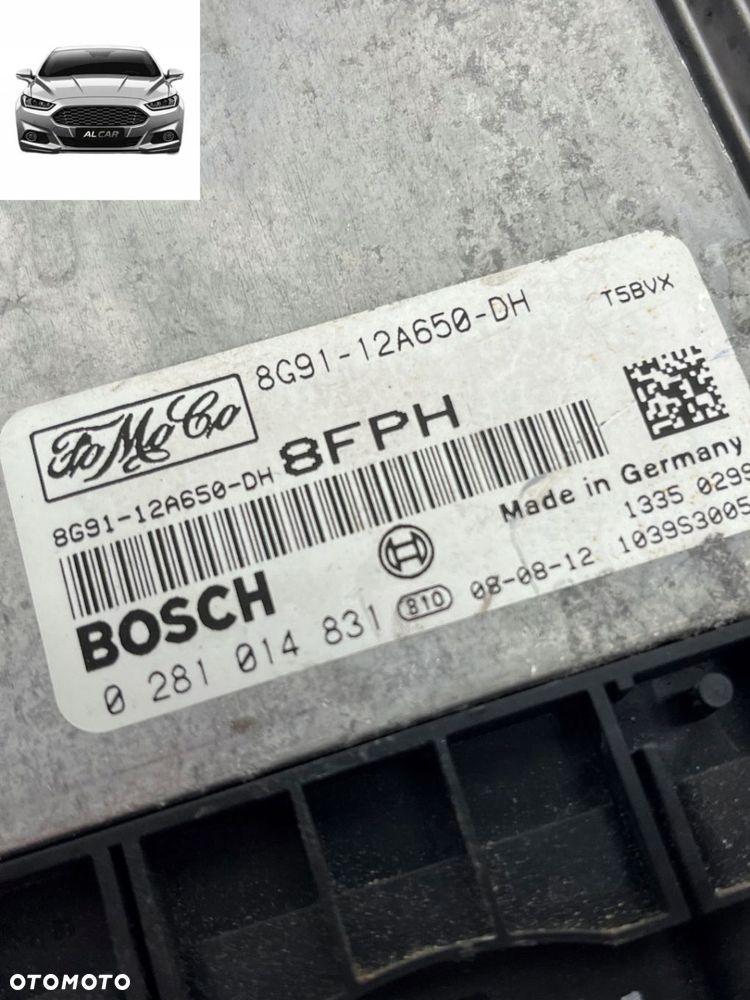 STEROWNIK SILNIKA 2.2 TDCI MONDEO MK4, S-MAX MK1 8G91-12A650-DH - 2