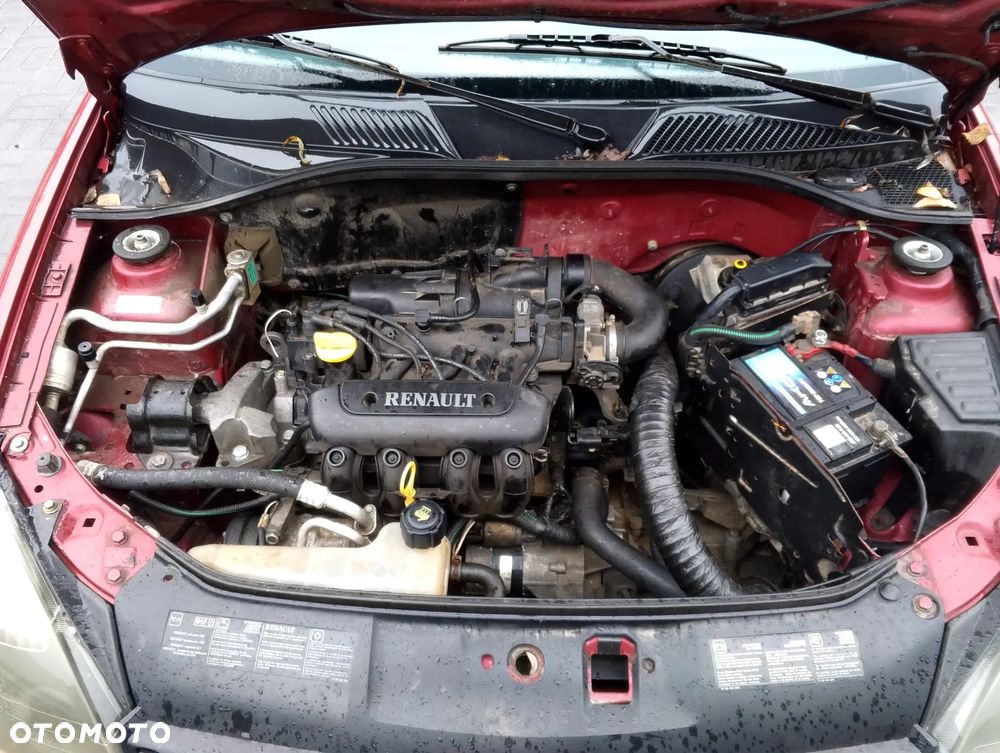 Renault Clio II (01-03r.) 1.2 B 58KM. Silnik D7F 710 Skrzynia  JB1514 lakier NV713/ NV 713.Cały na części. GWARANCJA !!! Przód Tył Zestaw Komplet Drzwi Klapa Zderzak Błotnik Maska Grill Atrapa Szyba Pas Lampa Lusterko Boczki Fotel Kanapa Kokpit Deska Rozdzielcza Przełącznik Włącznik Sterownik Przewody Wiązka Instalacja Moduł Komputer Czujnik Listwa Pompa Alternator Wtryski Głowica Rozrusznik Kompresor Sprzęgło Dwumas Silnik Skrzynia ABS Klimatyzacji Paliwa Wspomagania Kolektor Turbina Przepustnica Zawór Chłodnica Koło Hak Belka Sanki Zawieszenie Mcpherson Półoś Amortyzator Wydech Tłumik Zacisk Most - 11