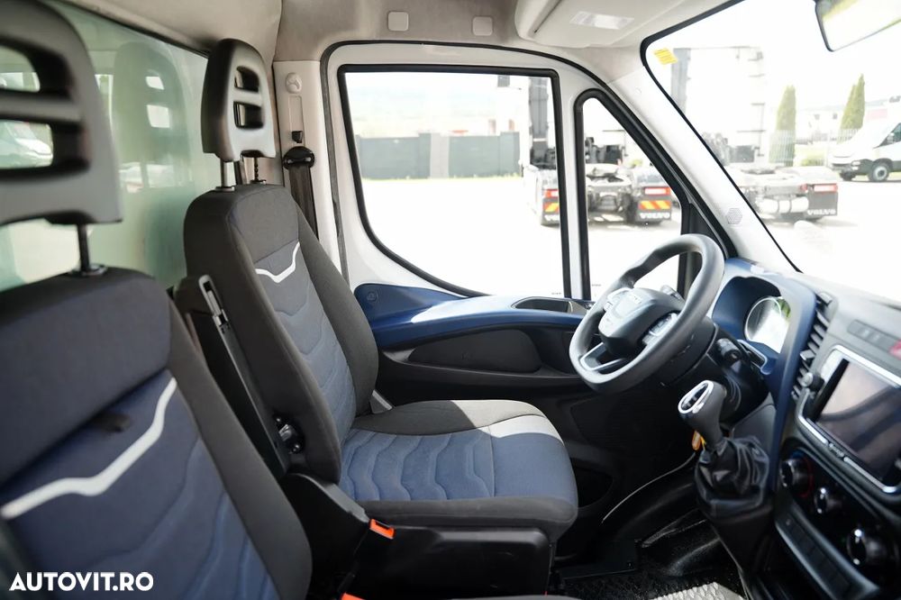 Iveco DAILY 35-180 / CONTAINER / HI-MATIC / PALFINGER LIFT / 3 LOCURI / 2021 - 26