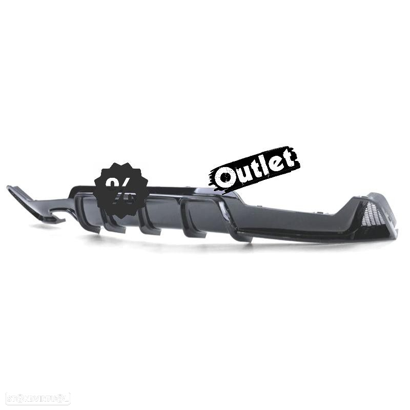 R018068C2 DIFUSOR BMW F32 F33 F36 13-20 COUPÉ CABRIO M PERFORMANCE PRETO BRILHAN - 8