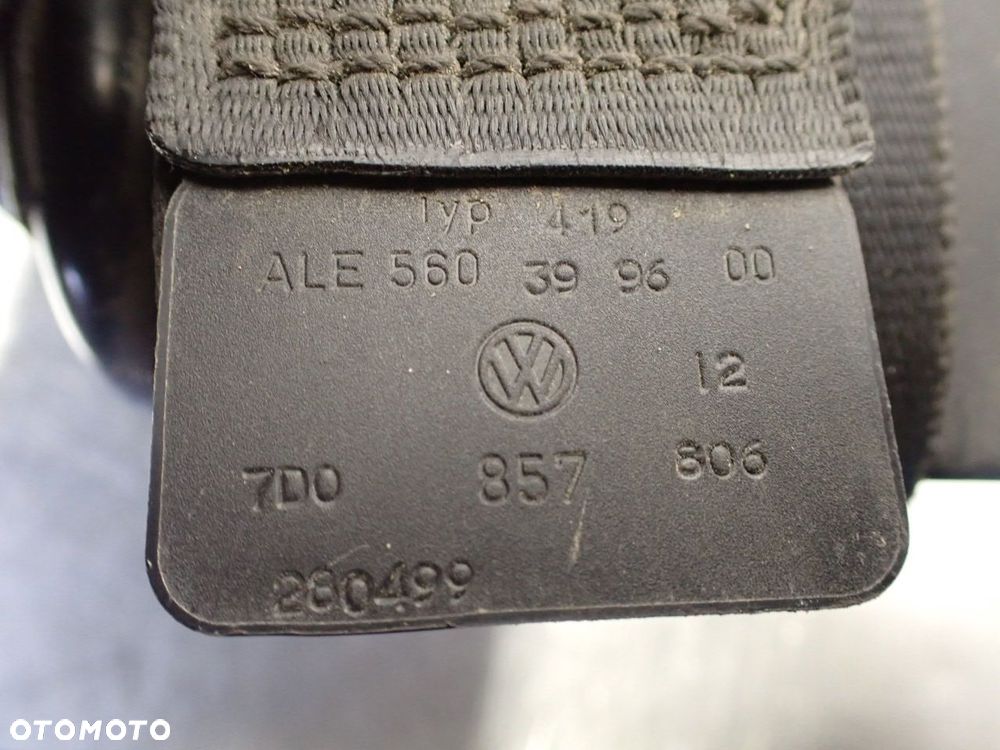 PAS PRAWY PRZEDNI BEZPIECZEŃSTWA VOLKSWAGEN T4 - 9