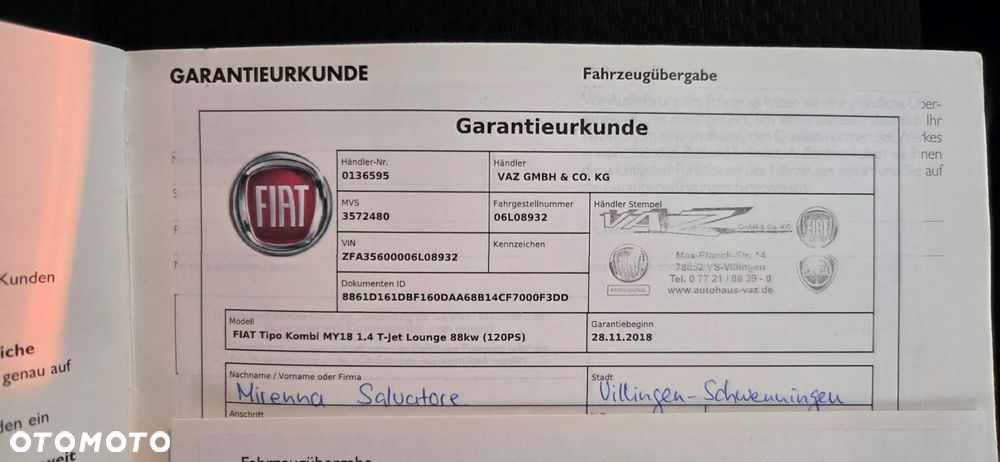 Fiat Tipo 1.4 T-Jet Lounge - 14