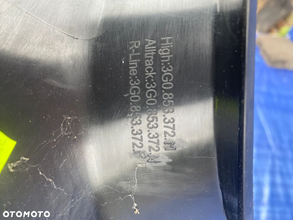 ORYGINALNA LISTWA OSŁONA PROGU LEWA PRAWA VOLKSWAGEN PASSAT B8 3G0853371M 3G0853372M - 5