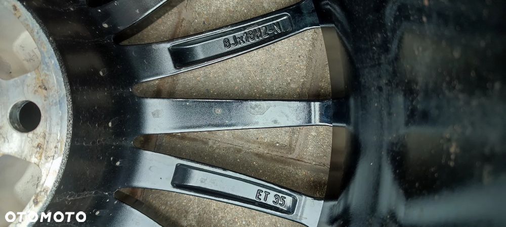 FELGI ALUMINIOWE 5x112 8Jx18 CALI ET35 RONAL KBA 53631 MERCEDES AUDI SEAT SKODA VW fi 76 KOMPLET 4 SZTUKI - 8