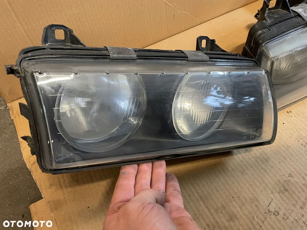 lampy przód bmw e36 coupe cabrio sedan kombi zkw lift europa - 10