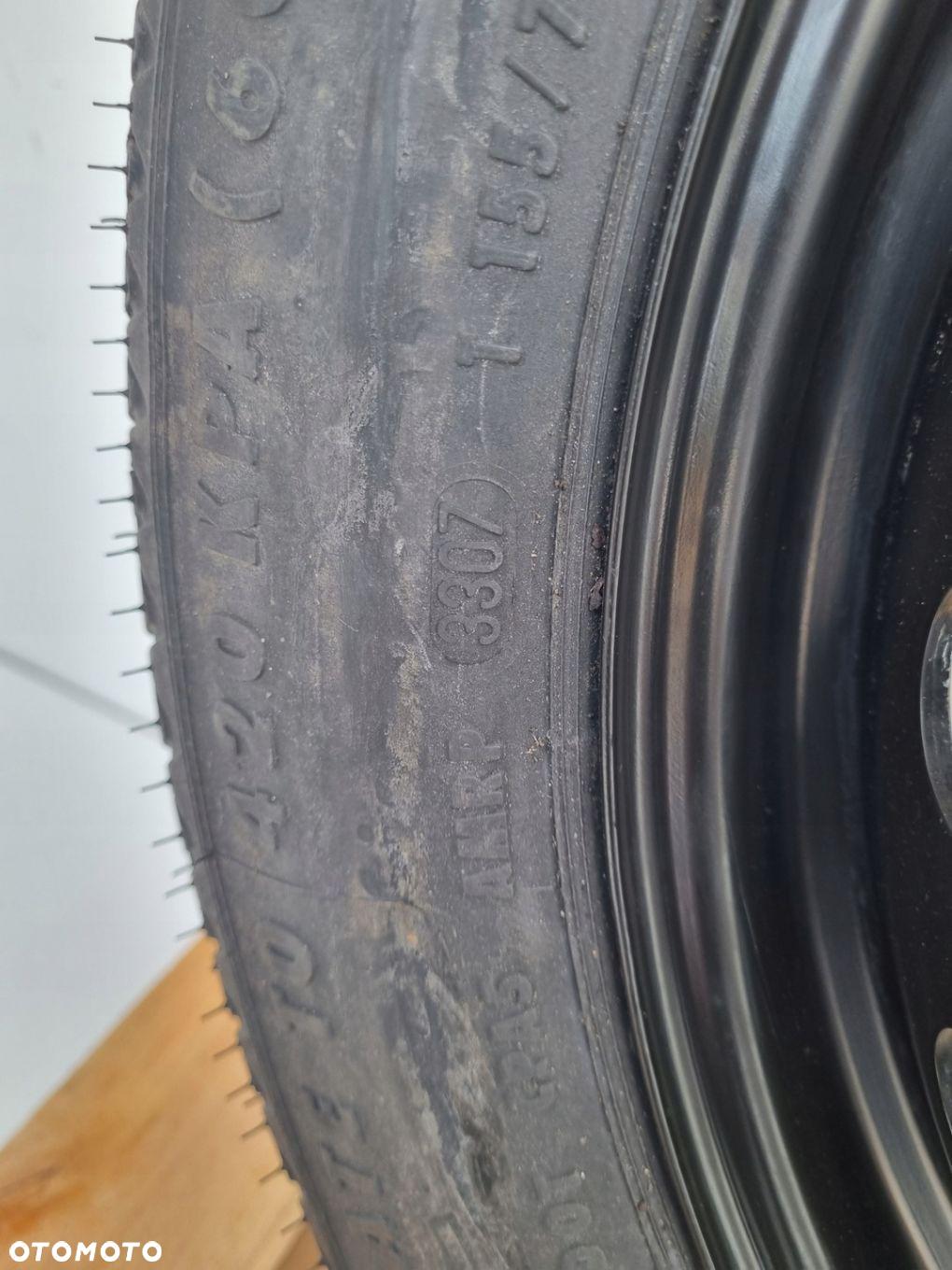 Mercedes W211 C219 KOŁO DOJAZDOWE dojazdówka 155/70 R17 5x112 2194000002 - 6
